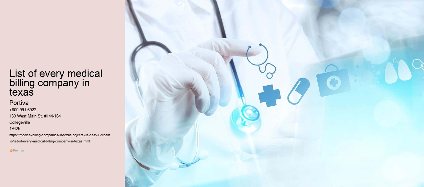 list of every medical billing company in texas 